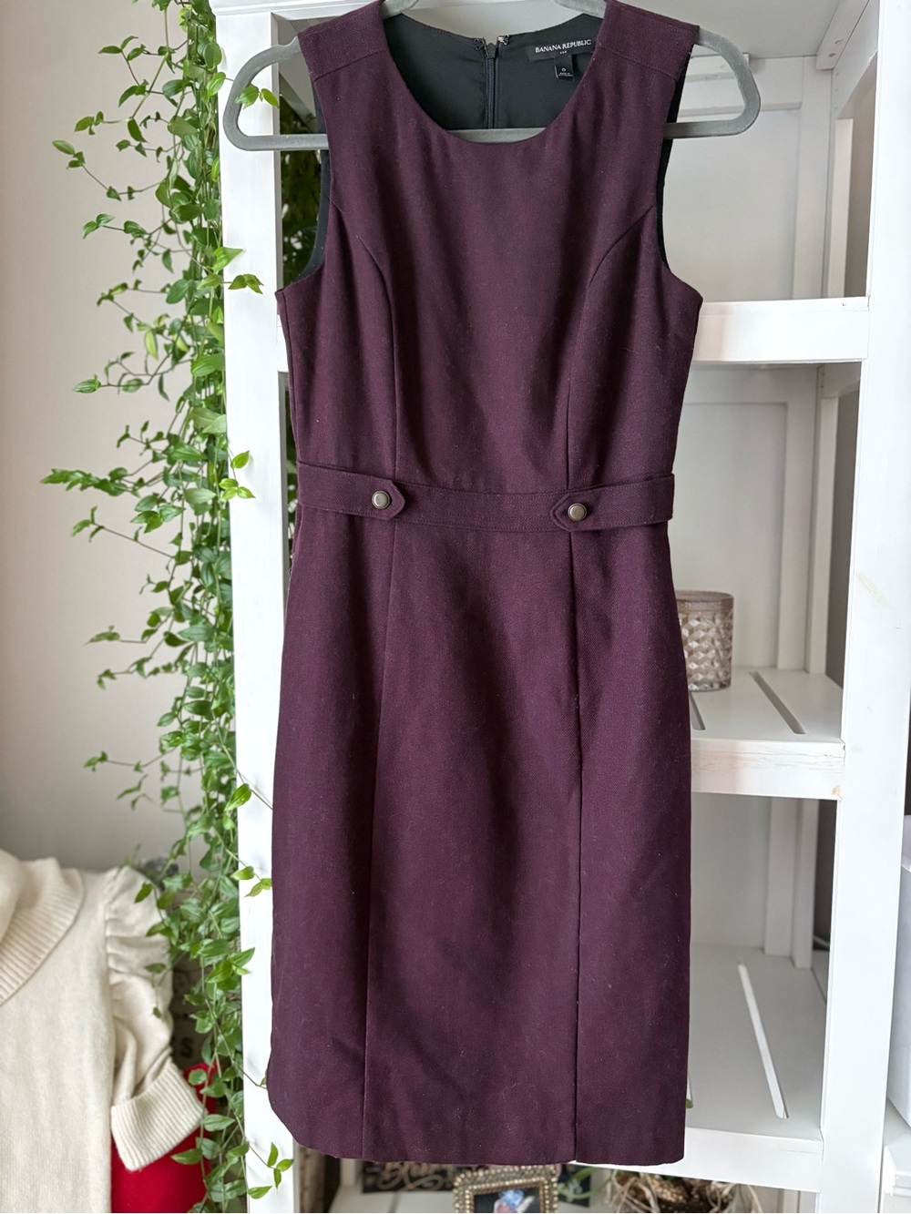 Banana Republic Plum Sheath Dress